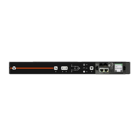 Vertiv Geist AU03E1R5-12CF17-1C14C14A900-D áramelosztó egység (PDU) 10 AC kimenet(ek) 1U Fekete