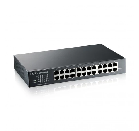 Zyxel GS1915-24E Vezérelt L2 Gigabit Ethernet (10/100/1000) 1U Fekete