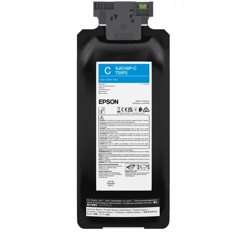 Epson SJIC48P-C tintapatron 1 db Eredeti Cián