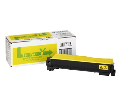 KYOCERA TK-560Y festékkazetta 1 db Eredeti Sárga