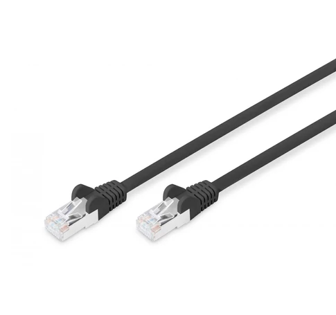 Digitus DB-160144-050-S hálózati kábel Fekete 5 M Cat6 SF/UTP (S-FTP)