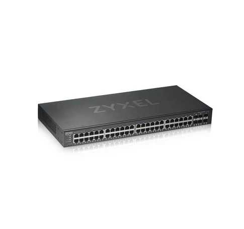 Zyxel GS1920-48V2 Vezérelt Gigabit Ethernet (10/100/1000) Fekete