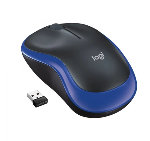 Logitech M185 egér Irodai Kétkezes Vezeték nélküli RF Optikai 1000 DPI