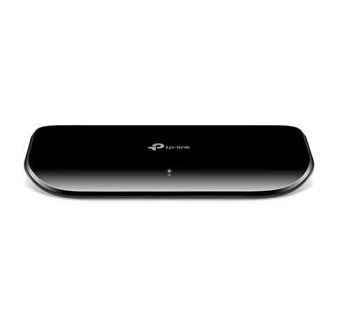 TP-Link TL-SG1008D Beállítást nem igénylő (unmanaged) Gigabit Ethernet (10/100/1000) Fekete