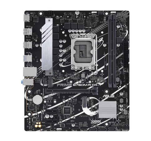 ASUS PRIME B760M-R D4 Intel B760 LGA 1700 Micro ATX