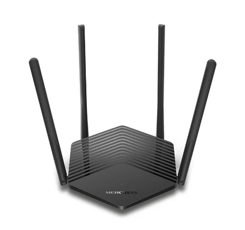 Mercusys MR60X vezetéknélküli router Gigabit Ethernet Kétsávos (2,4 GHz / 5 GHz) Fekete