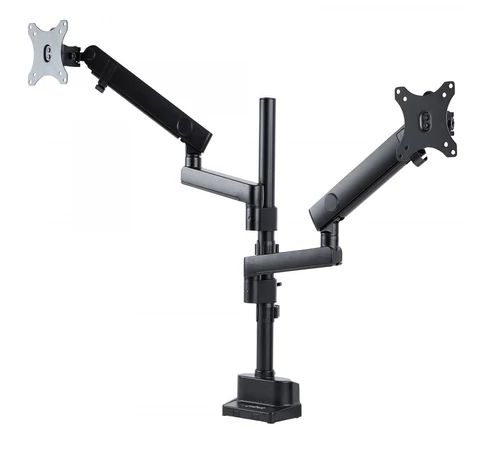 StarTech.com ARMDUALPIVOT asztali TV konzol 81,3 cm (32") Fekete