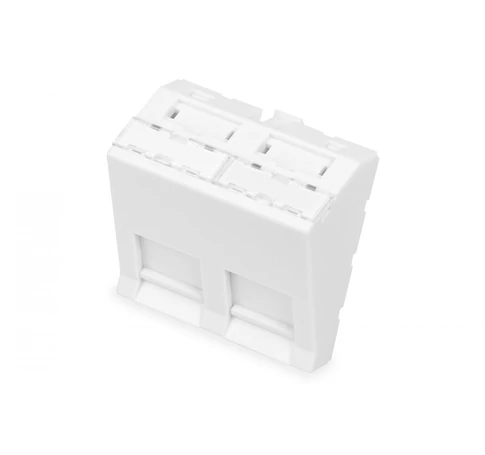 Digitus DN-93802-7-SH kapcsolókeret és vakdugó Fehér