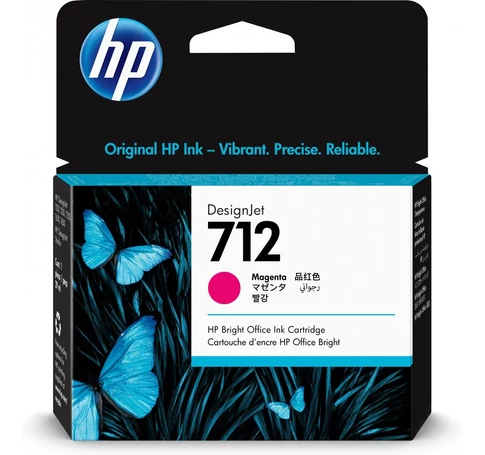 HP 712 29-ml Magenta DesignJet Ink Cartridge