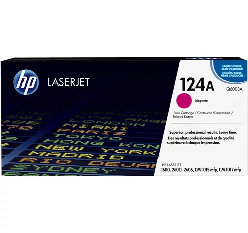 HP 124A Magenta Original LaserJet Toner Cartridge