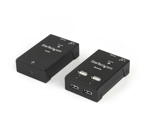 StarTech.com USB2004EXTV konzol extender Konzol adó-vevőegység 480 Mbit/s
