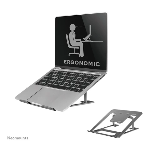 Neomounts NSLS085GREY laptop állvány Szürke 43,2 cm (17")