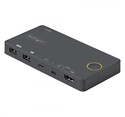 StarTech.com SV221HUC4K KVM kapcsoló Fekete