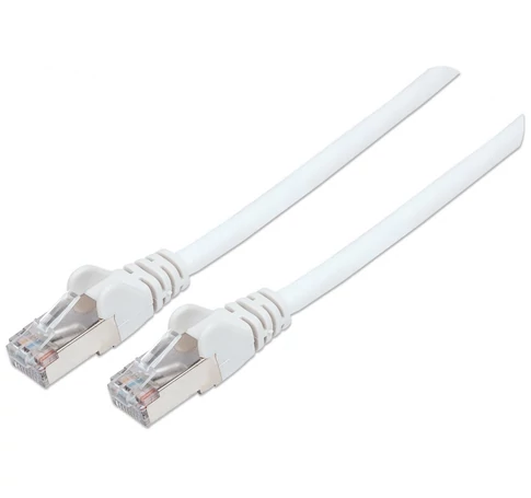 Intellinet 735735 hálózati kábel Fehér 7,5 M Cat6 S/FTP (S-STP)