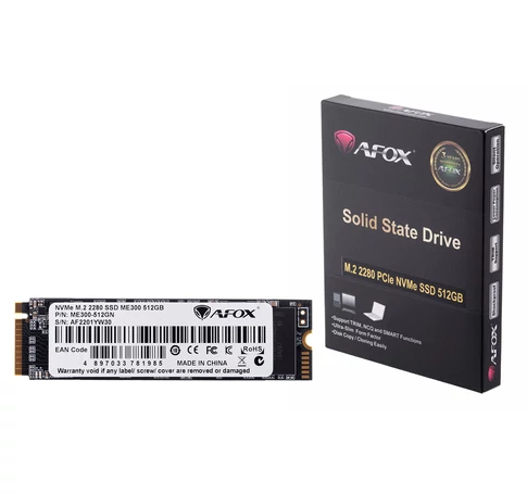 AFOX SSD M.2 PCI-EX4 512GB TLC 1,7 GB/S NVME