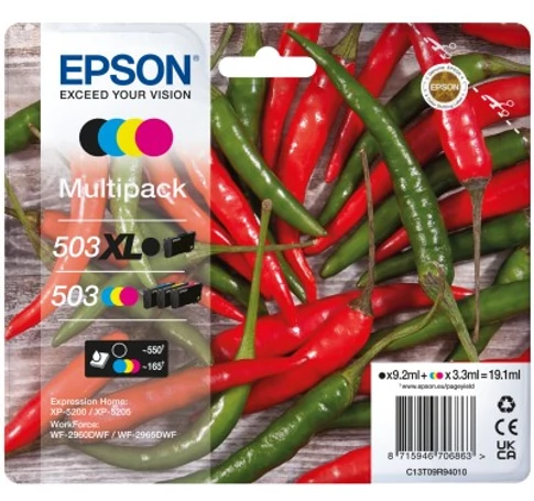 Epson C13T09R94010 tintapatron 4 db Eredeti Nagy (XL) kapacitású Fekete, Cián, Magenta, Sárga