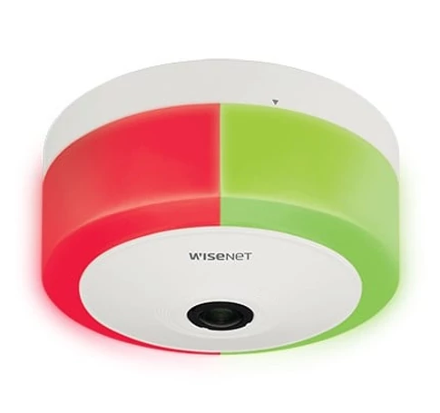 Hanwha TNF-9010 biztonsági kamera IP biztonsági kamera Beltéri 3008 x 3008 pixelek Plafon/fal