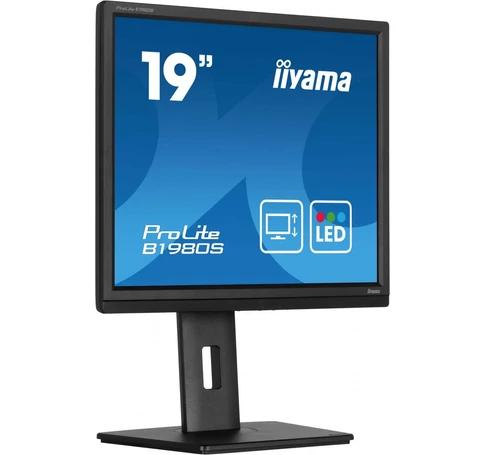 iiyama B1980S-B1 19 hüvelykes TN-panel 1280x1024 250cd/m2 HDMI DP
