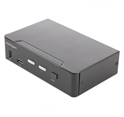 StarTech.com SV231HU34K6 KVM kapcsoló Keretállvány Fekete