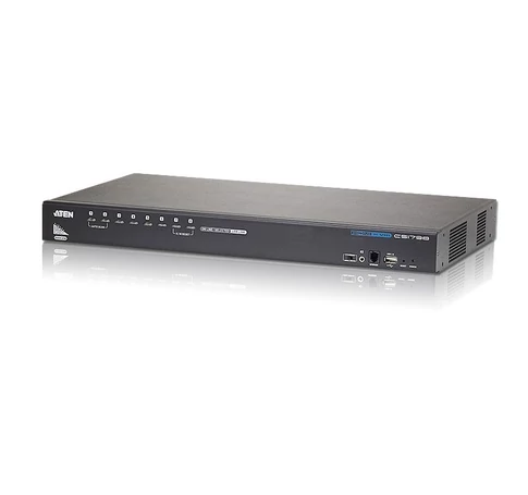 ATEN CS1798-AT-G KVM kapcsoló Fekete