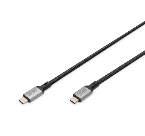 Digitus DB-300443-030-S USB kábel USB4 Gen 2x2 3 M USB C 20 Gbit/s 100 W Fekete