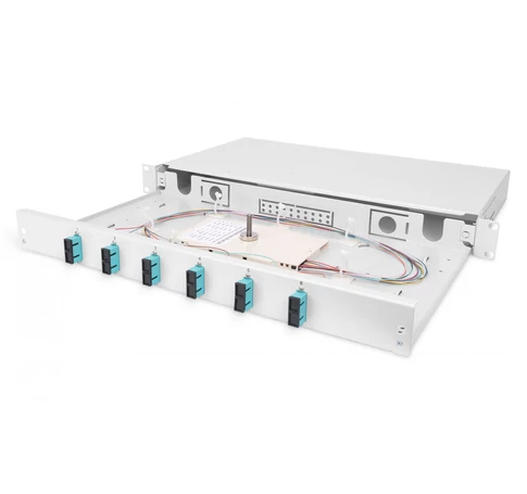 Digitus DN-96320/3 optikai adapter SC 1 db Szürke
