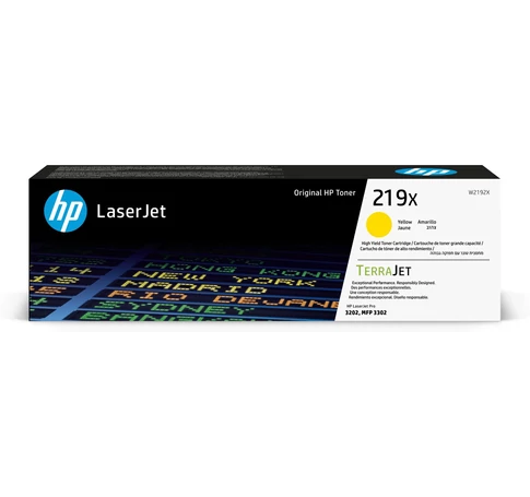 HP 219X eredeti toner - sárga (W2192X)
