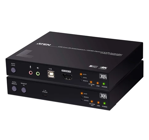Aten CE980-AT-G HDMI/DP/USB Optikai KVM Hosszabbító (True 4K@300m)