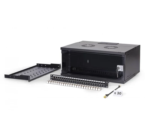 Digitus DN-49201-SET SOHO Pro hálózati készlet, 483 mm (19") - 4U, 540 x 400 mm (Sz x M)