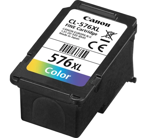 Canon CL-576XL tintapatron 1 db Eredeti Nagy (XL) kapacitású Magenta, Sárga, Cián