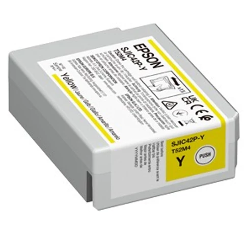 Epson SJIC42P-Y tintapatron 1 db Eredeti Sárga