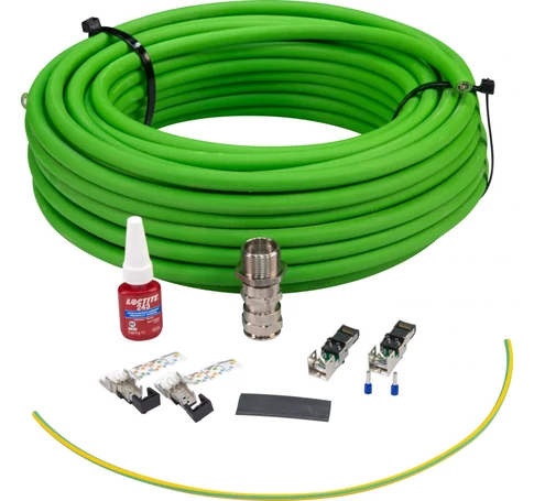 AXIS 03309-001 hálózati kábel Zöld 10 m Cat6a