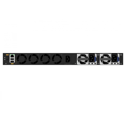 NETGEAR M4350-48G4XF Vezérelt L3 Gigabit Ethernet (10/100/1000) Ethernet-áramellátás (PoE) támogatása 1U Fekete