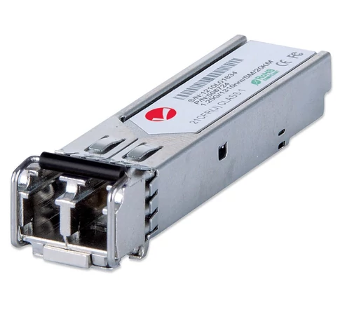 Intellinet 506724 halózati adó-vevő modul Száloptikai 1000 Mbit/s mini-GBIC 1310 nm