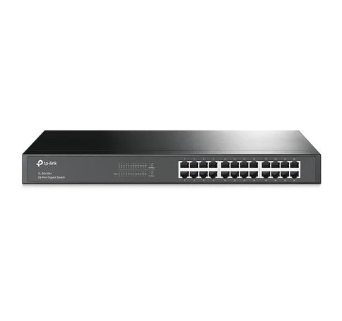 TP-Link TL-SG1024 hálózati kapcsoló Beállítást nem igénylő (unmanaged) L2 Gigabit Ethernet (10/100/1000) Fekete