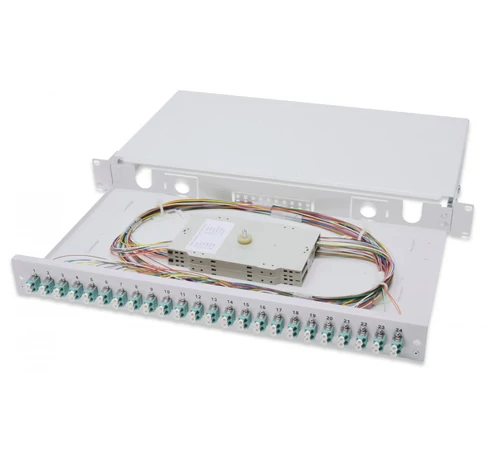 Digitus DN-96332/3 optikai adapter LC 1 db Szürke