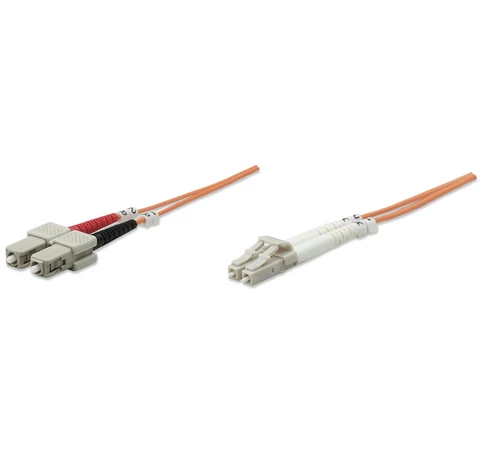 Intellinet 1.0m LC-SC M/M száloptikás kábel 1 M OM1 Narancssárga