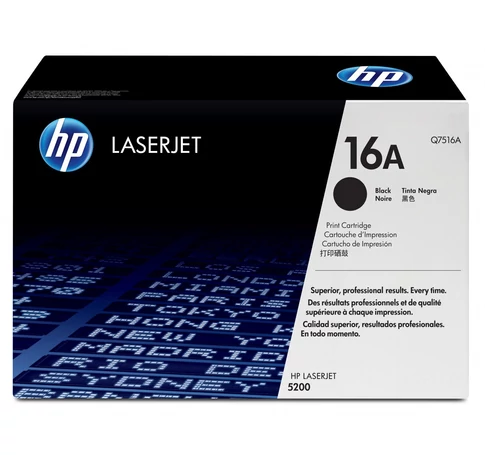HP 16A Black Original LaserJet Toner Cartridge