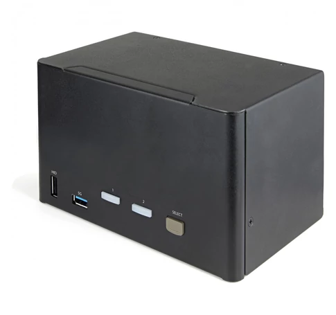 StarTech.com SV231QDPU34K KVM kapcsoló Fekete