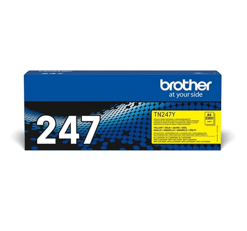 Brother TN-247Y festékkazetta 1 dB Eredeti Sárga