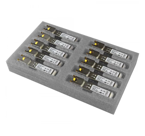 StarTech.com GLCT10PKST halózati adó-vevő modul Réz 1000 Mbit/s SFP
