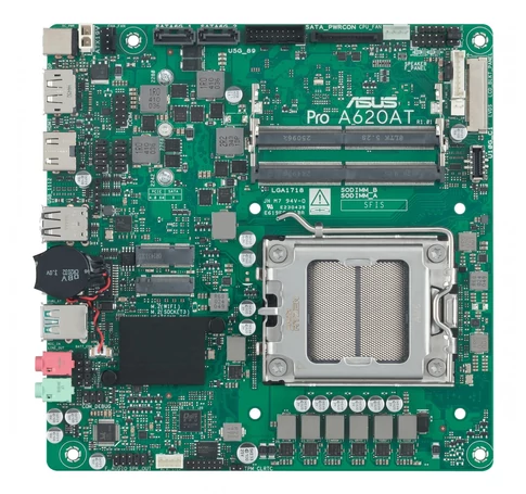 ASUS Pro A620AT-CSM AMD A620A Socket AM5 Thin Mini ITX