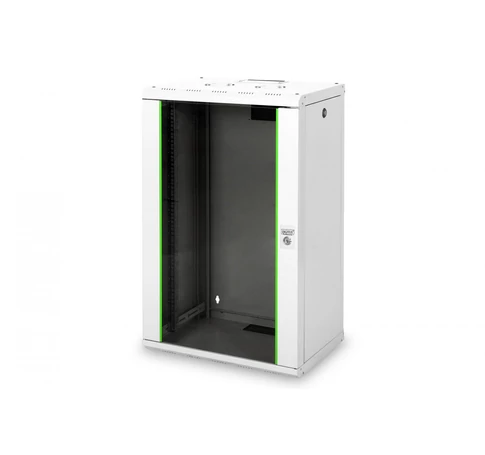 Digitus Wallmount cabinet 20U Falra szerelhető állvány Szürke