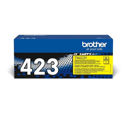 Brother TN-423Y festékkazetta 1 dB Eredeti Sárga