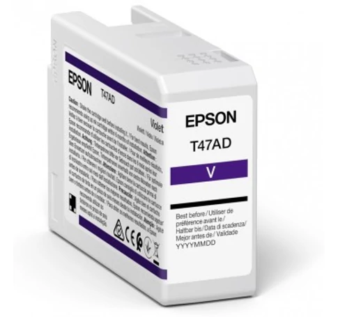 Epson T47AD UltraChrome Pro tintapatron 1 db Eredeti Ibolya
