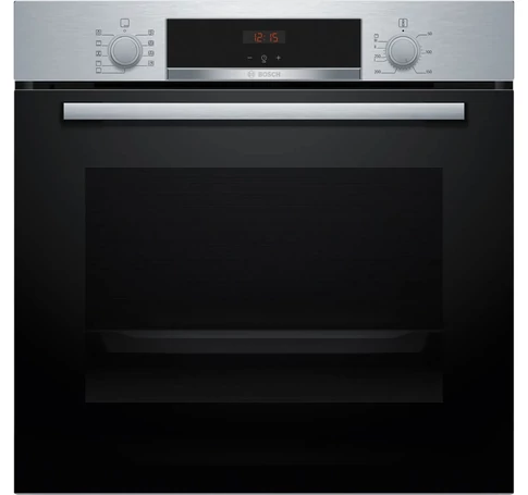 Bosch Serie 4 HBA534ES3 oven 71 L 3400 W Black, Stainless steel