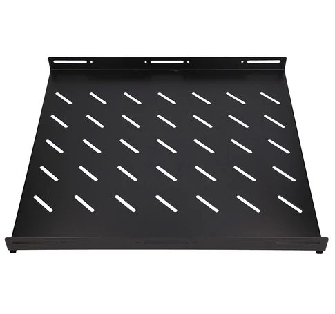 Extralink FIXED SHELF FOR 800MM DEPTH CABINET,19\" 500MMX1U, BLACK Rack polc