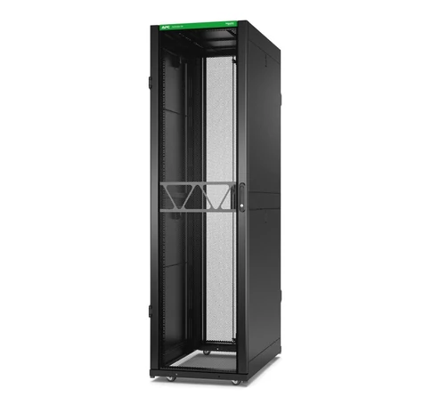 APC NetShelter SX Gen 2, 45U szerverrack ház 600mm x 1070mm oldalakkal, fekete