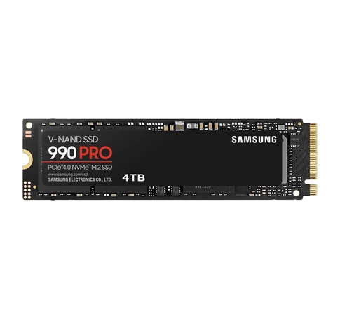 Samsung MZ-V9P4T0BW 4TB 990 PRO M2 SSD 7450MB/s Olvasás 6900MB/s Írás