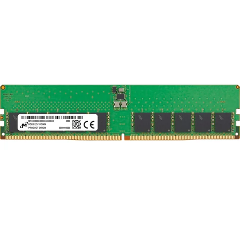 Micron ECC UDIMM DDR5 32GB 2Rx8 5600MHz PC5-38400 ECC UNBUFFERED | MTC20C2085S1EC56BR
